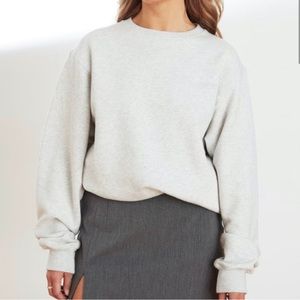 Djerf Avenue Staple Sweatshirt Grey